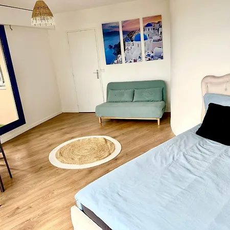 Paris La Defense - Santorin Apartment With Jacuzzi Courbevoie Exterior foto